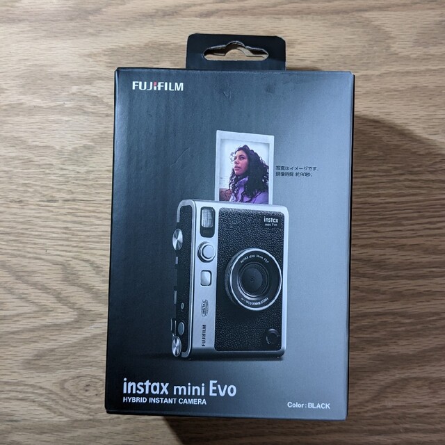 富士フイルム チェキ instax mini Evo ブラック(1台)