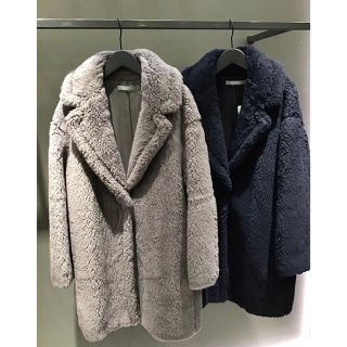 セオリーリュクス(Theory luxe)のTheory luxe 20aw テディベアチェスターコート(チェスターコート)