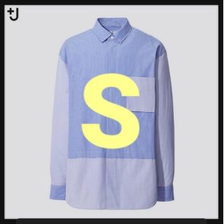 UNIQLOユニクロ　スーピマコットン オーバーサイズシャツ S(シャツ)