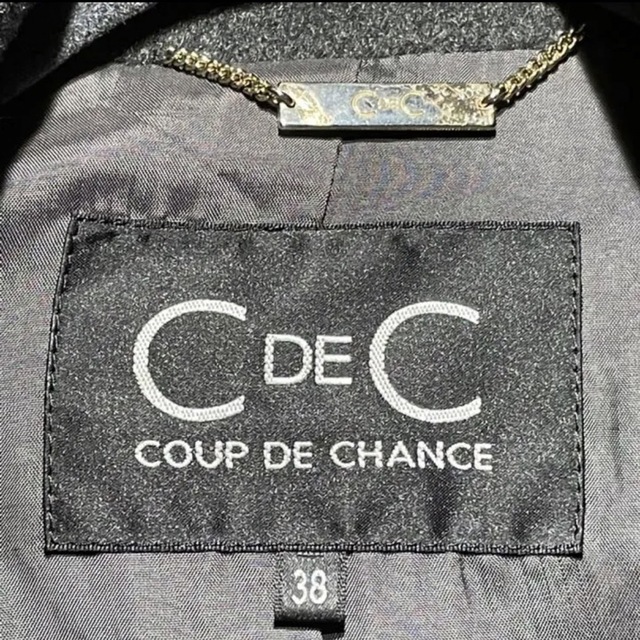 COUP DE CHANCE(クードシャンス)のCOUP DE CHANCE クードシャンス トレンチコート SIZE 38 レディースのジャケット/アウター(テーラードジャケット)の商品写真