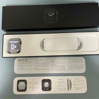 アップルウォッチ(Apple Watch)の美品Apple Watch Nike SE（GPSモデル）44mm A2352(その他)