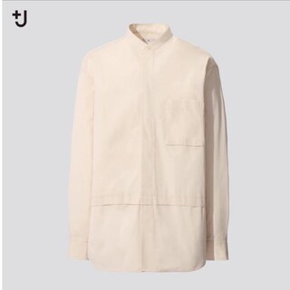 ユニクロ ＋J スーピマコットンオーバーサイズシャツ S(シャツ)