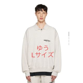 フィアオブゴッド(FEAR OF GOD)のFog Essentials ライトウェイト ポロシャツ スウェット L 長袖(スウェット)