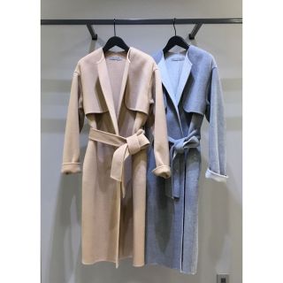 セオリーリュクス(Theory luxe)のTheory luxe ノーカラーコート(ロングコート)