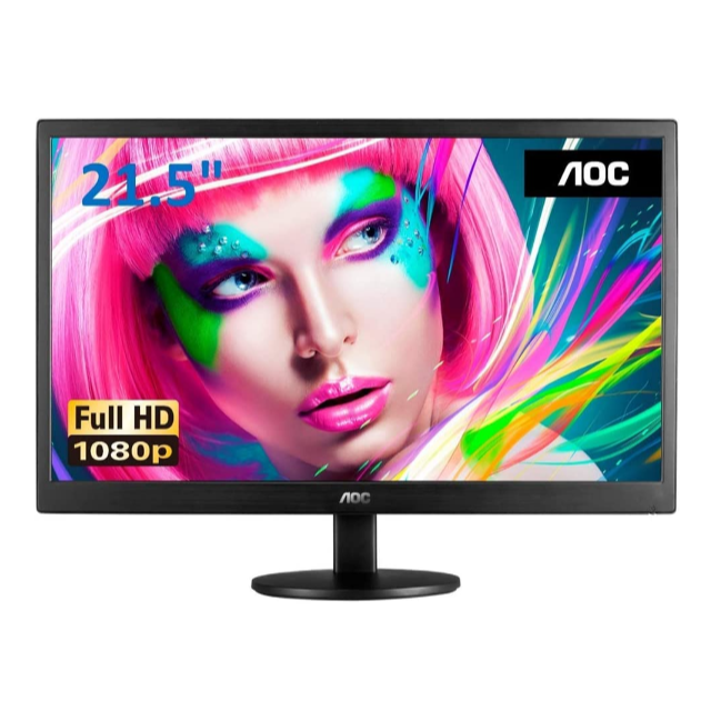 AOC モニター E2270S 21.5インチ/フルHD/5msの通販 by こめ's shop｜ラクマ