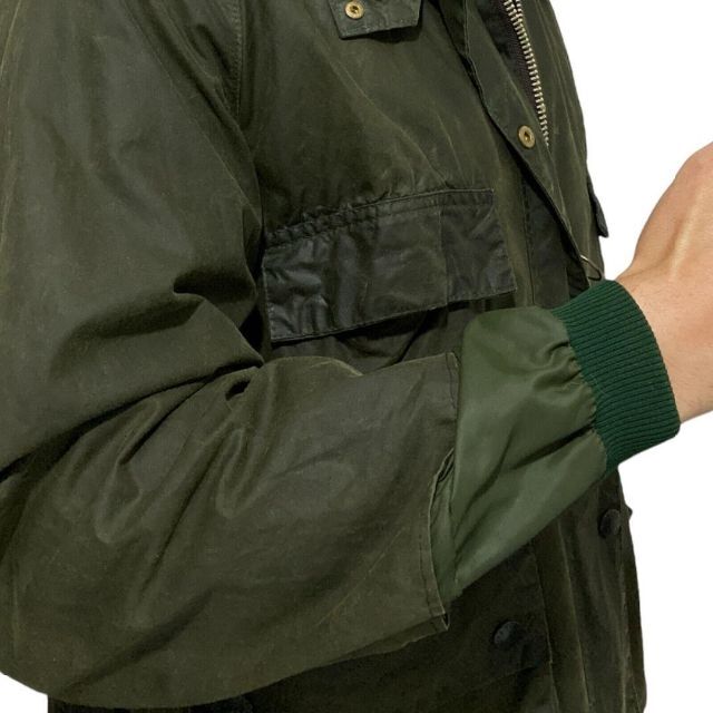 80s 2クレストビンテージ ビデイル バブアー Barbour BEDALE 7