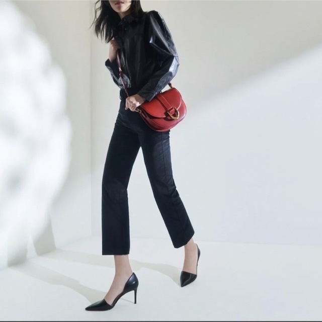 Charles and Keith(チャールズアンドキース)のCharles & Keith ガビーヌ サドルバッグ （Red） レディースのバッグ(ショルダーバッグ)の商品写真