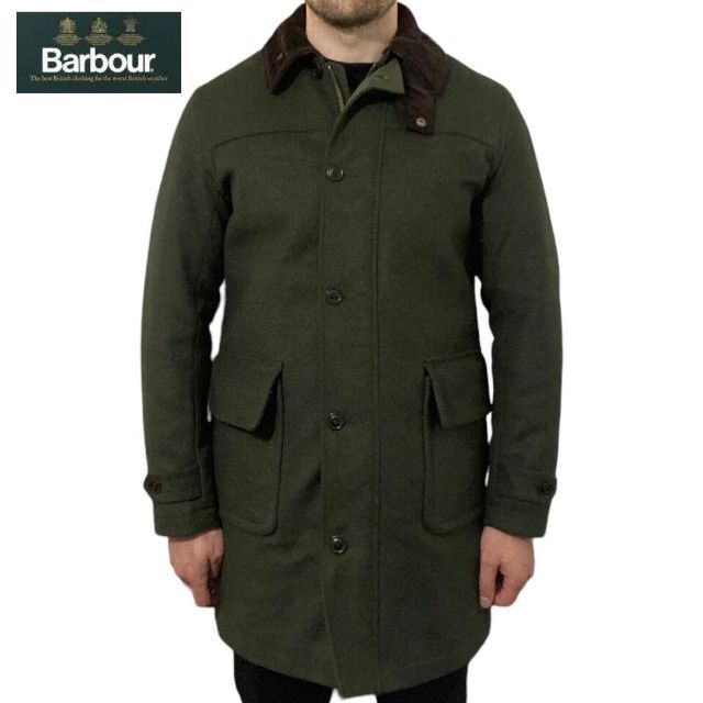 Barbour   海外限定モデル Barbour AbbeysteadJacket メルトンウールの