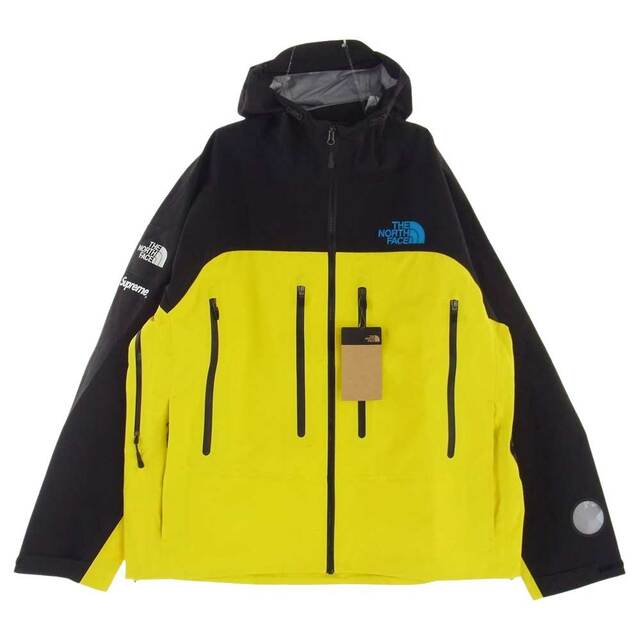 Supreme シュプリーム ジャケット 22AW NP52207I The North Face Taped Seam Shell Jacket ノースフェイス シェル ジャケット イエロー系 XL【新古品】【未使用】