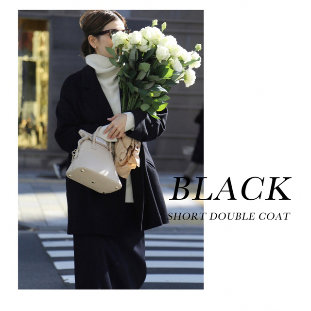 DEUXIEME CLASSE - 【新品未使用タグ付き】Short Double コート(BLACK