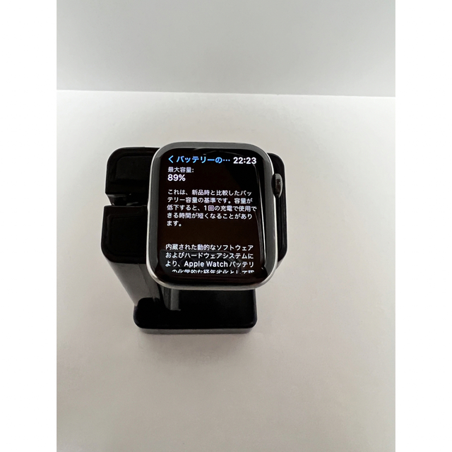 Apple Watch series6 44MM グラファイトステンレス