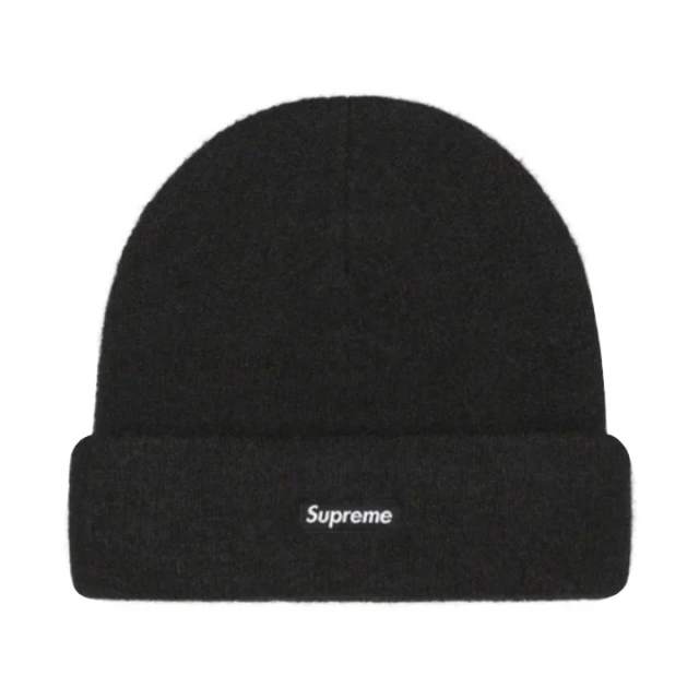 Supreme(シュプリーム)のSUPREME シュプリーム 22AW 新品 黒 Mohair Beanie メンズの帽子(ニット帽/ビーニー)の商品写真