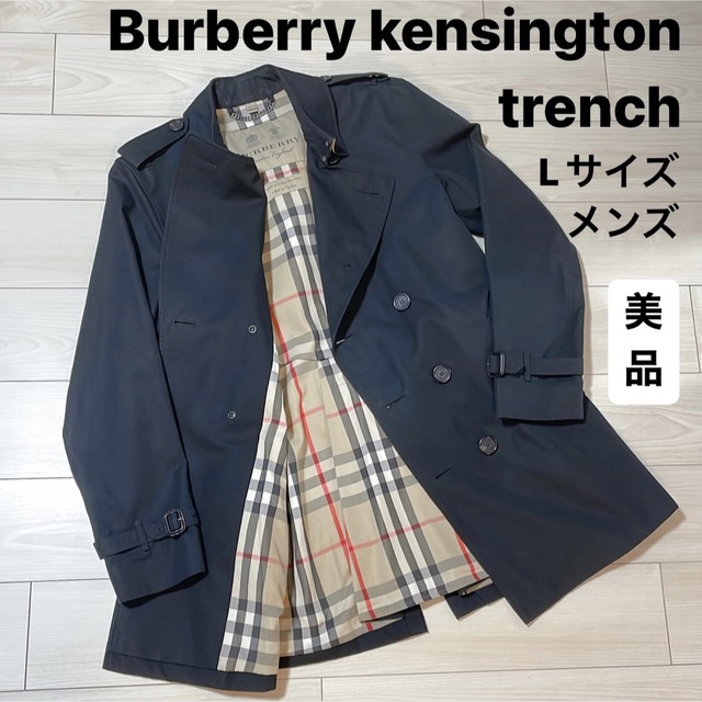 日本に BURBERRY - 【美品】burberry kensington トレンチコート