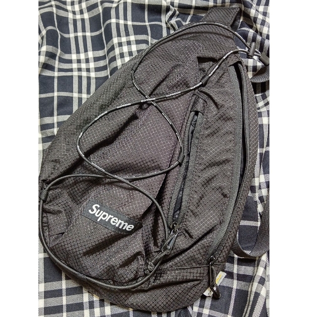 Supreme 2022ss Sling Bag "Black"