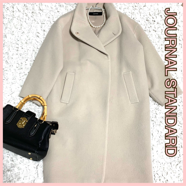 JOURNAL STANDARD コクーンシルエット ロングコート-