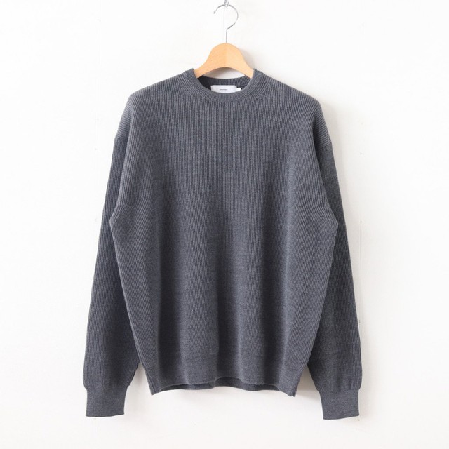 Graphpaper 19AW HIGH DENSITY CREW NECK