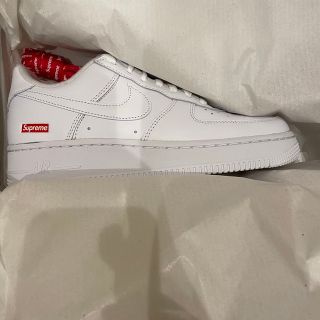 シュプリーム(Supreme)のSUPREME NIKE AIR FORCE 1 24cm white(スニーカー)