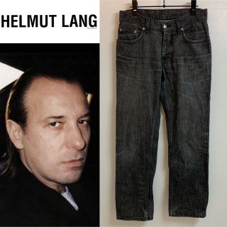 ヘルムートラング(HELMUT LANG)のHELMUT LANG VINTAGE 初期 ITALY製 デニムパンツ 29(デニム/ジーンズ)