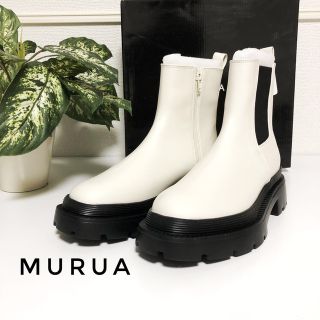 ムルーア(MURUA)の新品試着のみ!! MURUA サイドゴアショートブーツ(ブーツ)