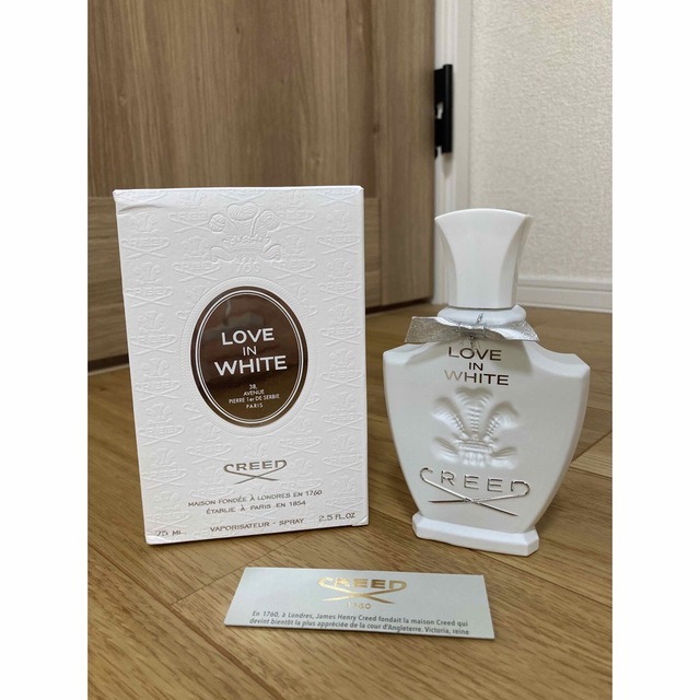 香水 希少 新品 CREED クリード ラブ イン ホワイト 75ml-