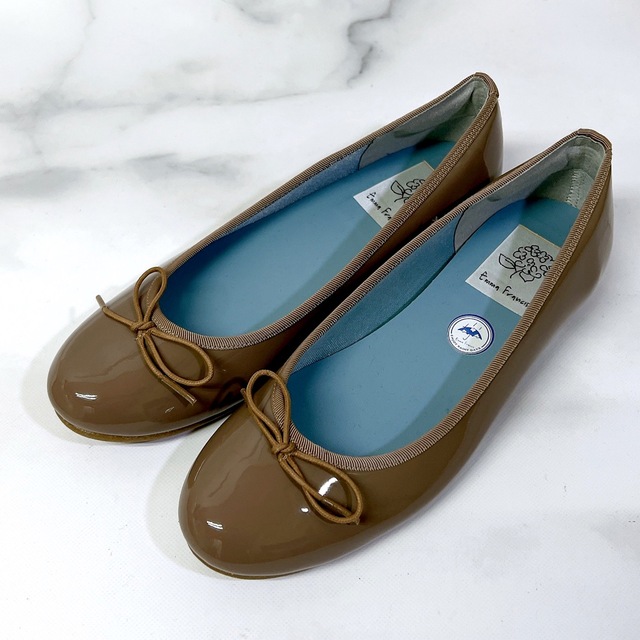 新品未使用】Emma Francis ラウンド フラット バレエシューズ 22