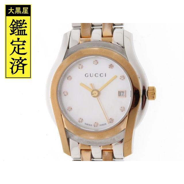 ファッション通販】 Gucci - GUCCI 時計 Gクラス YA055535/5500L SS/PG