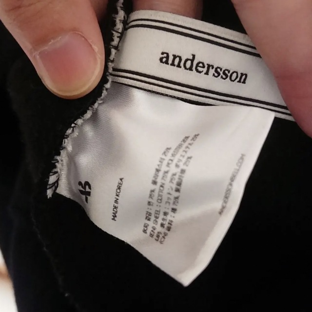 Andersson Bell(アンダースンベル)のアンダースンベル ロゴパーカー メンズのトップス(パーカー)の商品写真