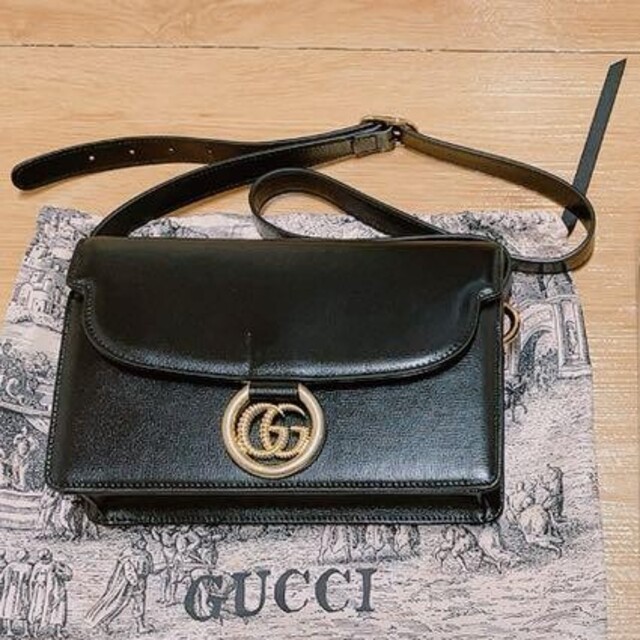 独特の上品 Gucci - 【新品】GUCCI GGリングショルダーバッグ