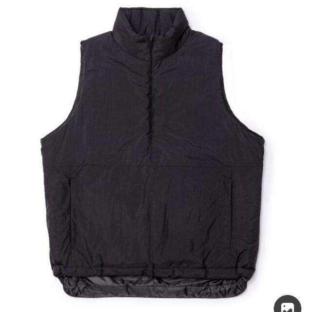 1LDK SELECT(ワンエルディーケーセレクト)のSO ORIGINAL HALF ZIP PADDING VEST メンズのトップス(ベスト)の商品写真