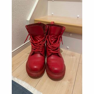 ドクターマーチン(Dr.Martens)のドクターマーチン　8ホール　オールレッド(ブーツ)