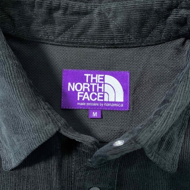 THE NORTH FACE(ザノースフェイス)のOrganic Cotton Corduroy Big Shirt ブラック M メンズのトップス(シャツ)の商品写真