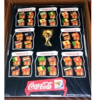 コカコーラ(コカ・コーラ)のコカ・コーラ ワールドカップ2010南アフリカピンセット(ノベルティグッズ)