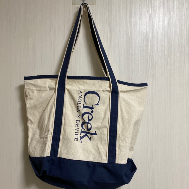 逆輸入 Creek Bagトートバッグネイビー Tote Device Angler's トート