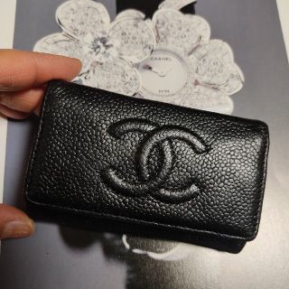 シャネル(CHANEL)のシャネル　キャビアスキン　キーケース(キーケース)