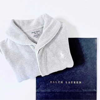 ラルフローレン(Ralph Lauren)の【美品】ポロ ラルフローレン ロンパース グレー ニット バイカラー(ロンパース)