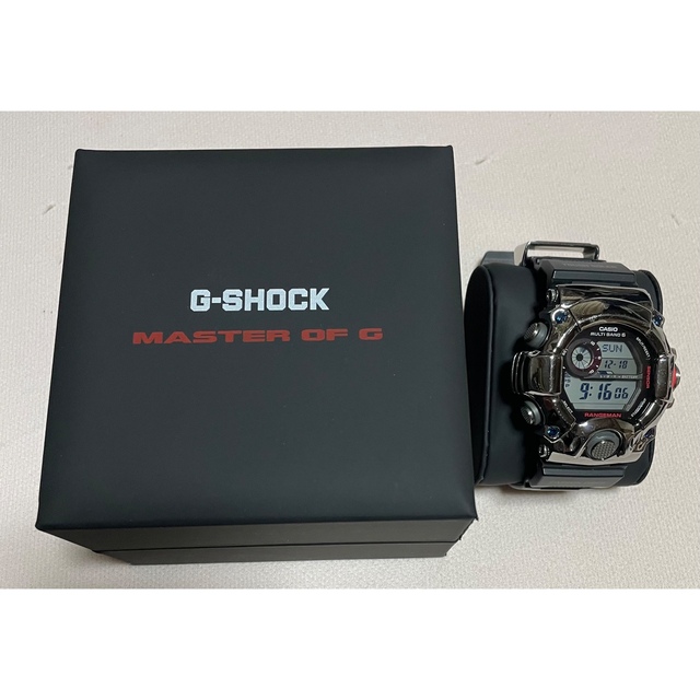 G-SHOCK(ジーショック)のカシオレンジマン カスタムベゼルシルバー925 メンズの時計(腕時計(デジタル))の商品写真