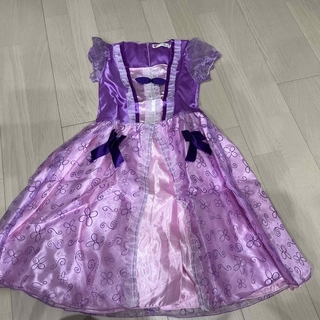 ディズニー(Disney)のラプンツェル　ドレス　150(キャラクターグッズ)