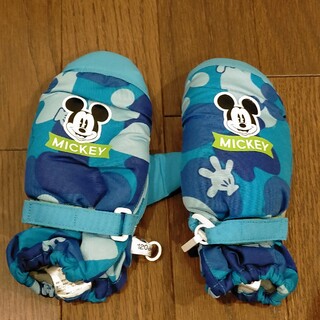 ディズニー(Disney)の【美品】ミッキー  手袋  120センチ(手袋)