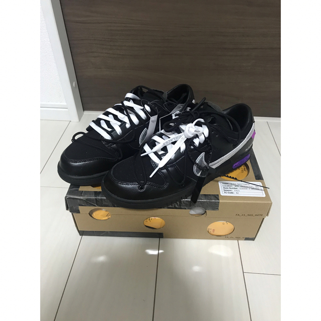 贅沢屋の NIKE 50 OF 1 LOW DUNK NIKE × OFF-WHITE - スニーカー 贅沢屋の NIKE 50 OF 1 LOW DUNK NIKE × OFF-WHITE - スニーカー