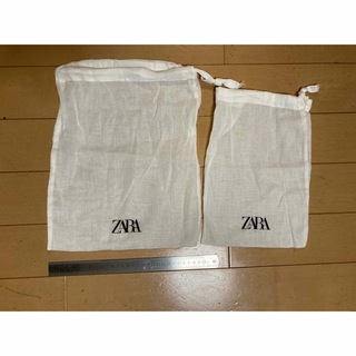 ザラ(ZARA)のZARA巾着 ザラ 未使用品 2枚セット(ノベルティグッズ)