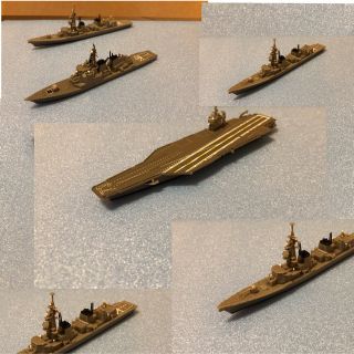 uccコーヒーオマケ　空母＋護衛艦　ゆきかぜ様(模型/プラモデル)