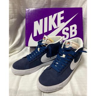 ナイキ(NIKE)のNIKE SB ZOOM BLAZER MID 27.0cm USED品(スニーカー)