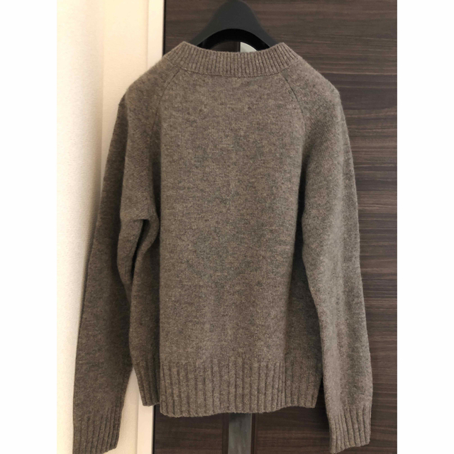 極美品 マーガレットハウエル カシミヤ100 パールブルーカーディガン
