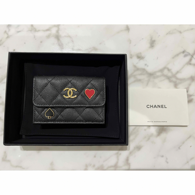 レディース新品　CHANEL   新作　スモールフラップウォレット　財布