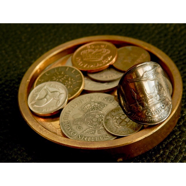 ＃R22  Kingdom of Thailand Coin Ring メンズのアクセサリー(リング(指輪))の商品写真