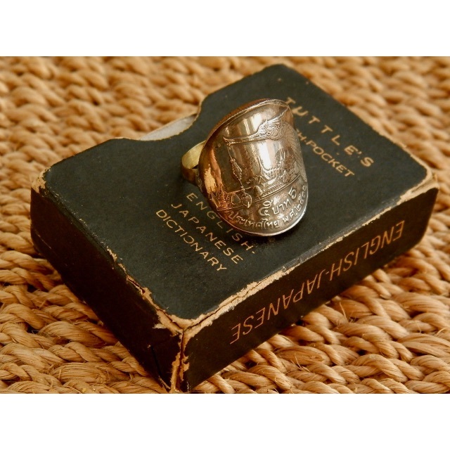 ＃R22  Kingdom of Thailand Coin Ring メンズのアクセサリー(リング(指輪))の商品写真