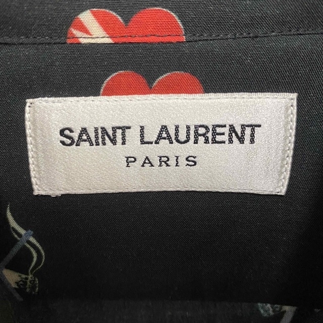 SAINT LAURENT PARIS スモーキング　リップ　シャツ