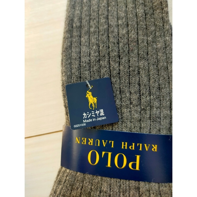 POLO RALPH LAUREN(ポロラルフローレン)のレディース　ラルフローレン　ハイソックス　カシミヤ混 レディースのレッグウェア(ソックス)の商品写真