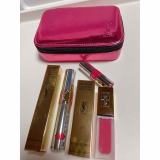 イヴサンローラン(Yves Saint Laurent)の非売品イヴ・サンローラン限定ノベ☆ティント マットリップセット☆(リップグロス)