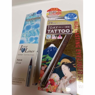 ケーパレット(K-Palette)の垢抜け ラブライナー☆1day TATTOアイライナー☆2点セット(アイライナー)